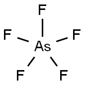 五氟化砷 结构式