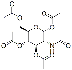 A-D-氨基葡萄糖五乙酸盐 结构式