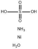硫酸镍铵六水合物 结构式