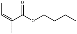 (Z)-2-甲基-2-丁酸丁酯 结构式