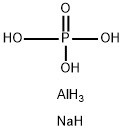酸式磷酸铝钠  结构式