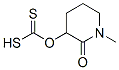 Carbonodithioic acid, O-(1-methyl-2-oxo-3-piperidinyl) ester (9CI) 结构式