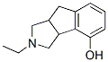 Indeno[1,2-c]pyrrol-4-ol, 2-ethyl-1,2,3,3a,8,8a-hexahydro- (9CI) 结构式
