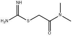 Carbamimidothioic acid, 2-(dimethylamino)-2-oxoethyl ester (9CI) 结构式