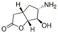 2H-Cyclopenta[b]furan-2-one, 5-aminohexahydro-6-hydroxy-, (3aS,5S,6R,6aR)- (9CI) 结构式