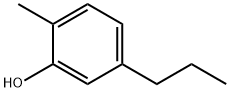 2-Methyl-5-propylphenol 结构式