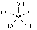 PENTAHYDROXY-Λ<SUP>5</SUP>-ARSANE 结构式