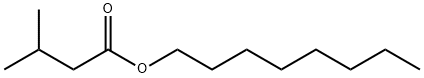 异戊酸正辛酯 结构式