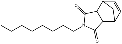 1,2,3,6-四氢-N-辛基-3,6-甲桥邻苯二甲酰亚胺 结构式