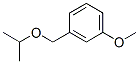 Benzene, 1-methoxy-3-[(1-methylethoxy)methyl]- (9CI) 结构式