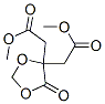 (5-Oxo-1,3-dioxolane-4,4-diyl)bis(acetic acid methyl) ester 结构式