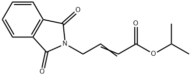 4-(1,3-Dihydro-1,3-dioxo-2H-isoindol-2-yl)-2-butenoic acid 1-methylethyl ester 结构式