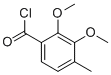 Benzoyl chloride, 2,3-dimethoxy-4-methyl- (9CI) 结构式