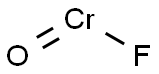 chromium oxyfluoride 结构式