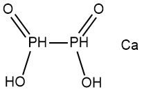 次磷酸钙 结构式
