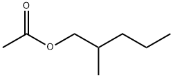 乙酸-2-甲基戊酯 结构式