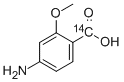 4-AMINO-2-METHOXYBENZOIC ACID [CARBOXYL-14C] 结构式