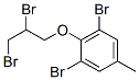 1,3-dibromo-2-(2,3-dibromopropoxy)-5-methylbenzene 结构式