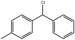 1-(1'-氯-1'-苯基甲基)-4-甲基苯 结构式