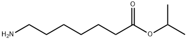 propan-2-yl 7-aminoheptanoate 结构式