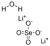 Lithium selenate monohydrate. 结构式