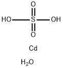 硫酸镉(八水) 结构式
