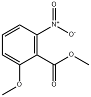-甲氧基-6-硝基苯甲酸甲酯 结构式