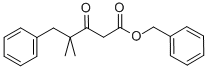 4,4-二甲基-3-氧代戊酸苄酯 结构式