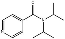 N,N-二异丙基异烟酰胺 结构式