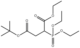 1-Ethyl 4-(tert-Butyl) 2-(diethyl phosphono)succinate 结构式