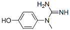 Guanidine, N-(4-hydroxyphenyl)-N-methyl- (9CI) 结构式