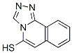 1,2,4-Triazolo[3,4-a]isoquinoline-5-thiol 结构式