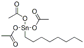 triacetoxyoctylstannane 结构式