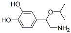 1,2-Benzenediol, 4-[2-amino-1-(1-methylethoxy)ethyl]- (9CI) 结构式