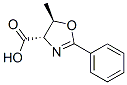 4-Oxazolecarboxylicacid,4,5-dihydro-5-methyl-2-phenyl-,(4S-trans)-(9CI) 结构式