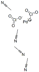 双(乙腈)氯硝基钯(II) 结构式