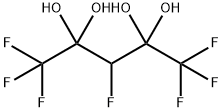 3H-HEPTAFLUORO-2,2,4,4-TETRAHYDROXYPENTANE 结构式