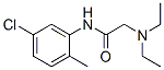 N-(5-Chloro-2-methylphenyl)-2-(diethylamino)acetamide 结构式