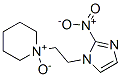 1-[2-(2-Nitro-1H-imidazol-1-yl)ethyl]piperidine 1-oxide 结构式