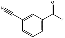 Benzoyl fluoride, 3-cyano- (9CI) 结构式