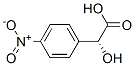 (R)-4-硝基扁桃酸 结构式