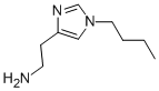 1H-Imidazole-4-ethanamine,1-butyl-(9CI) 结构式