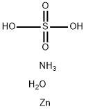 水合硫酸锌铵 结构式