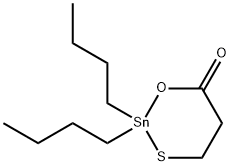 2,2-二丁基二氢-6H-1,3,2-氧硫锡杂六环-6-酮 结构式