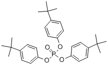磷酸三(对-叔丁基苯)酯 结构式