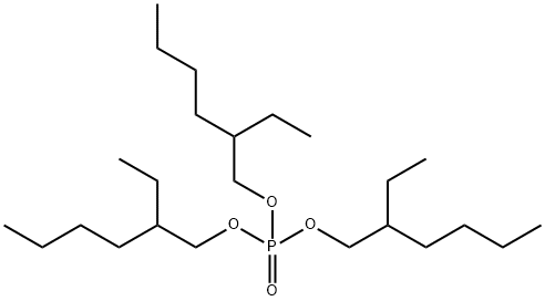 磷酸三辛酯 结构式