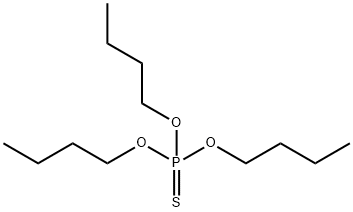 O,O,O-TRIBUTYL PHOSPHOROTHIOATE 结构式