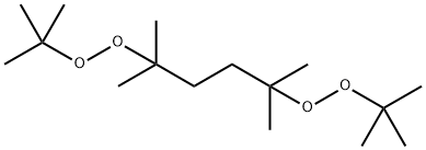 2,5-二甲基-2,5-二(叔丁基过氧基)己烷 结构式
