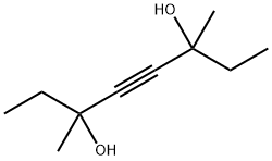 3,6-二甲基-4-辛炔-3,6-二醇 结构式
