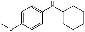 N-环己基对氨基苯甲醚 结构式